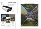 4G Solar live streaming out door camera 1080P with night vision protective solar camera