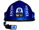 2.4" Screen Temp Measuring Safety Helmet Camera 5000mAh IP66