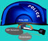 2.4" Screen Temp Measuring Safety Helmet Camera 5000mAh IP66