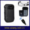 Law Enforcement 3600mah Waterproof Wearable Camera With NTSC PAL
