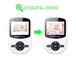 2.4 GHZ Wireless Baby Monitor 2.4 Inch Color LCD Display With Night Vision