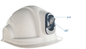 4G GPS Wifi Live Stream Safety Helmet Camera For Mining Construction site