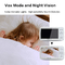 Remote 2.4 GHZ Wireless Baby Monitor 5 Inch 720P Color Display Support VOX Mode