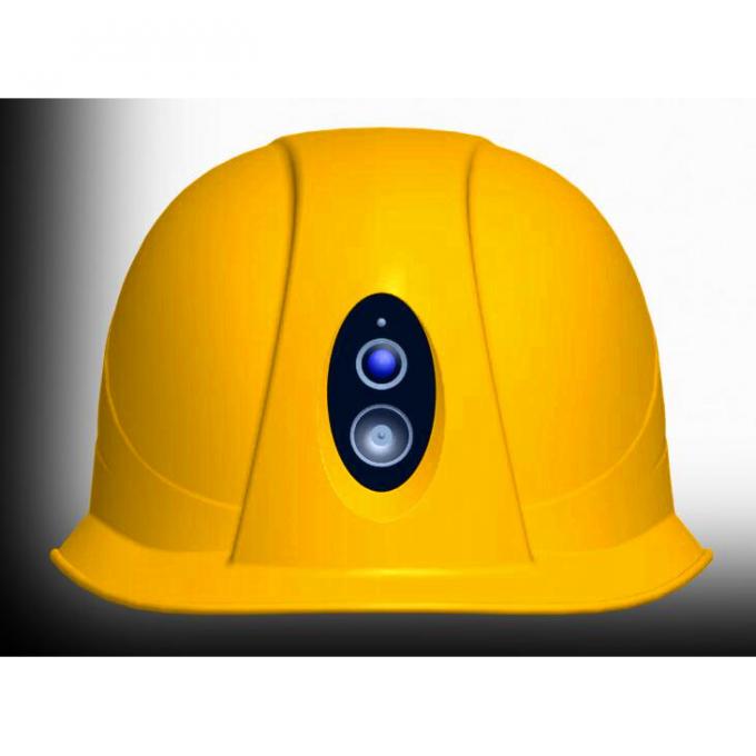 Safety Hard Hat with Chin Strap built in Smart Camera Support WiFi 4G