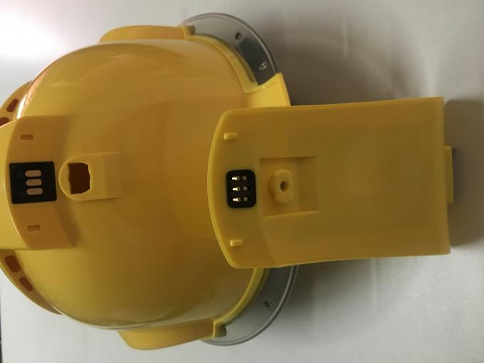 Safety Hard Hat With Camera Support 4G GSM WIFI Live Viewing