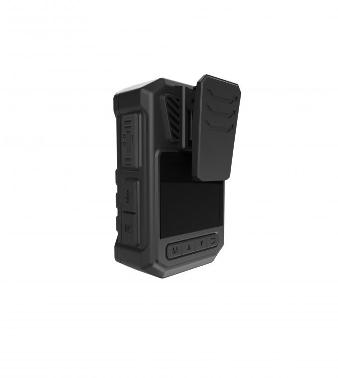 Button Trigger 2800mAh IP66 Police Body Worn Camera Waterproof