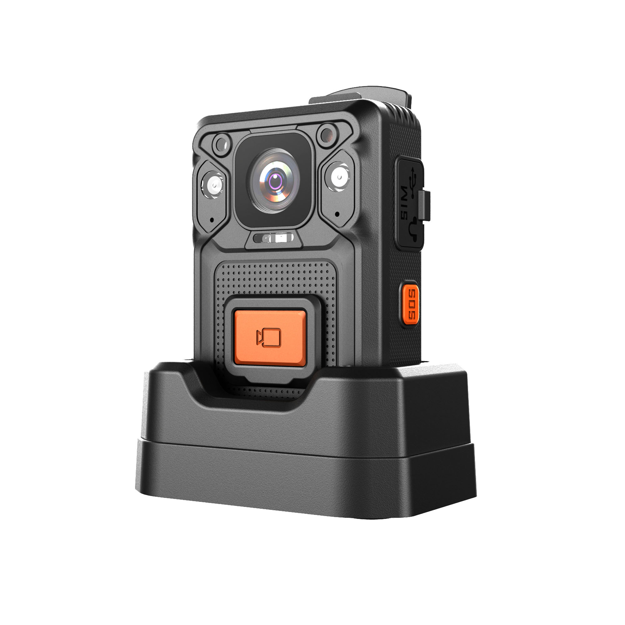 5 Million Pixels Camera Portable Body Camera Equipped with 1.5W LED ...
