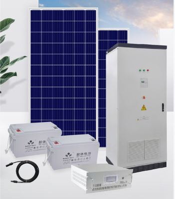 20KW Home Solar Power System PV+AC Hybrid Charge  For Home Farms And Agriculture Use