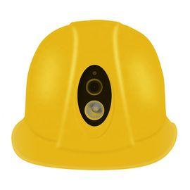 4G Safety Helmet With Camera Full HD 1080P Wifi GPS For Construction Industrial Mining