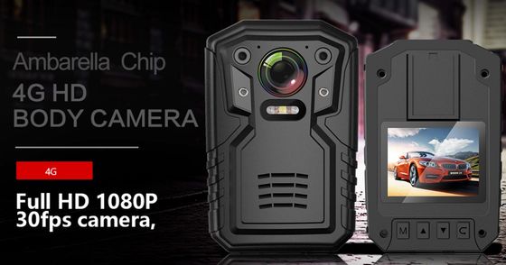 1080P Full HD 4G Body W orn Camera  Waterproof With Real-Time Viewing Control